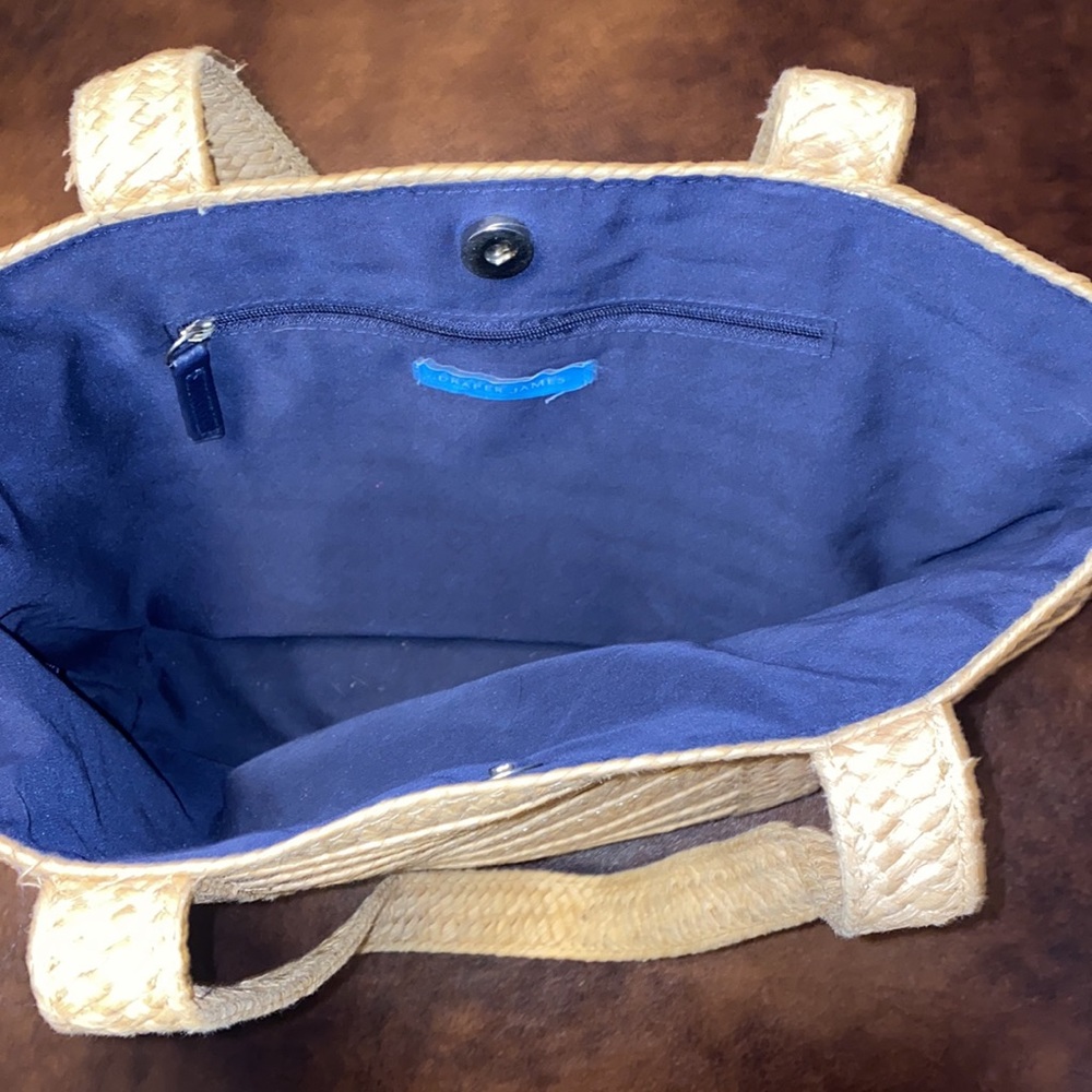 💋Adorable Draper Jones woven purse! - Picture 4 of 6